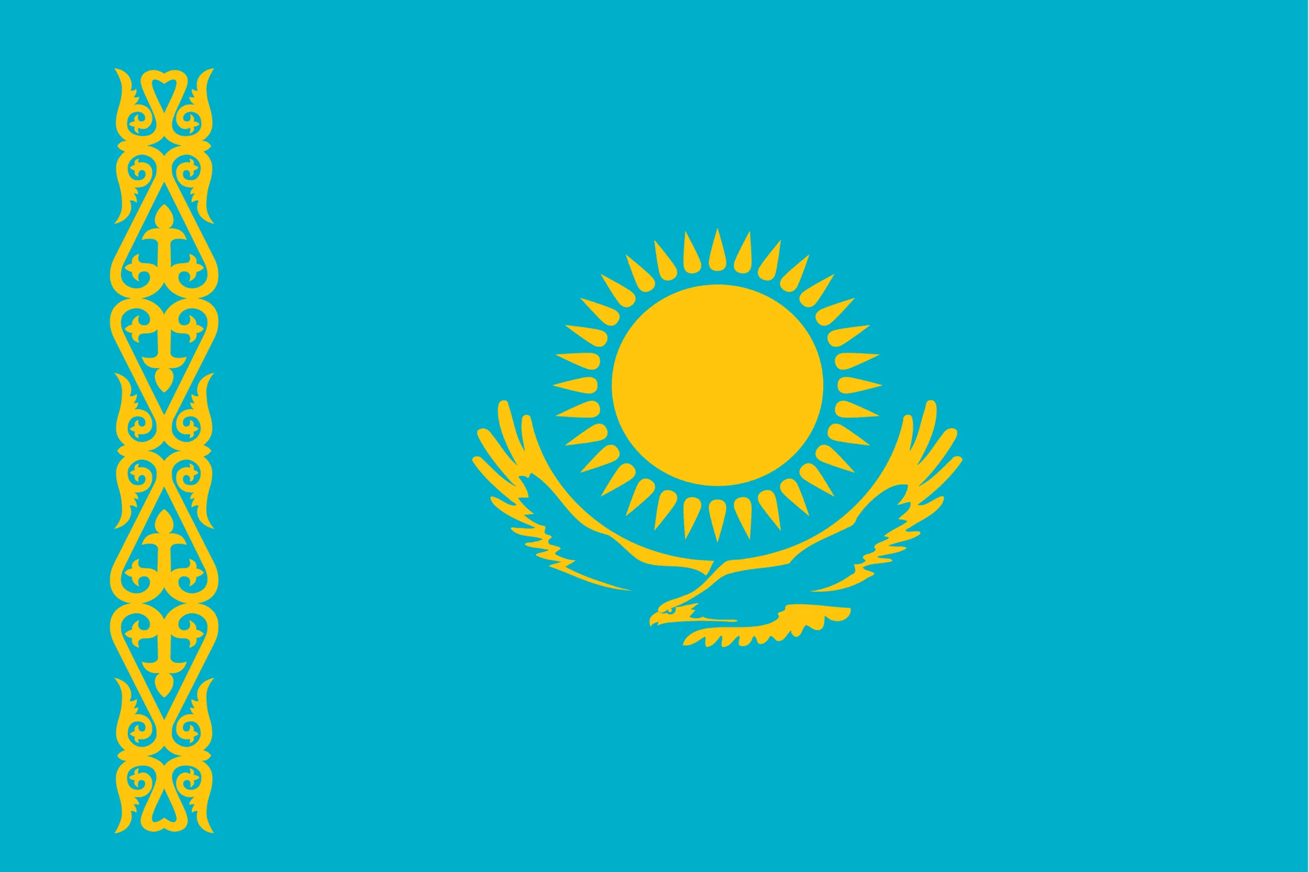 Kazakhstan flag