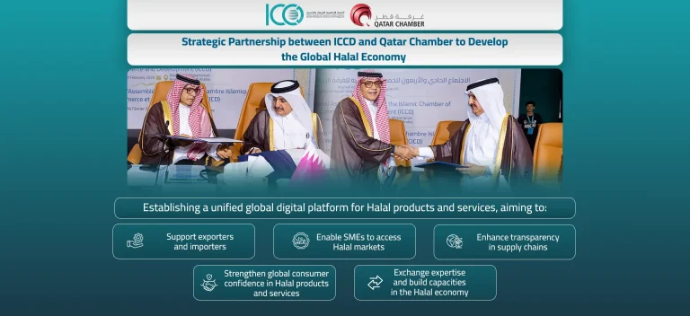 ENG-Website-Strategic Partnership between ICCD and Qatar Chamber to Develop the Global Halal Economy